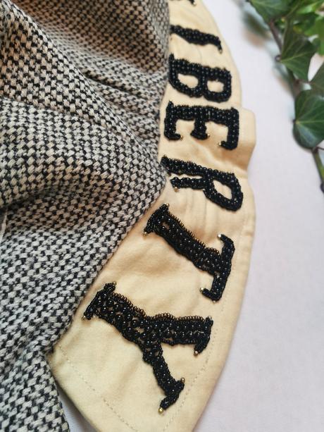 Autorský vlnenný kabát, xs