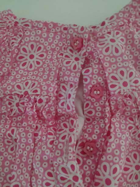 Letné šaty tu 9-12 m (74-80) super stav, tu,74