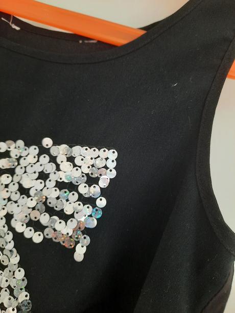 Tielko s flitrami, h&m,152