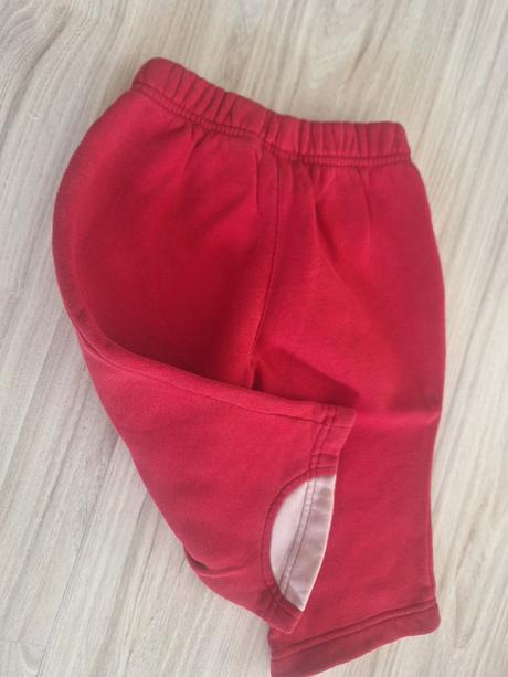 Červené tepláky 80/86, adidas,80