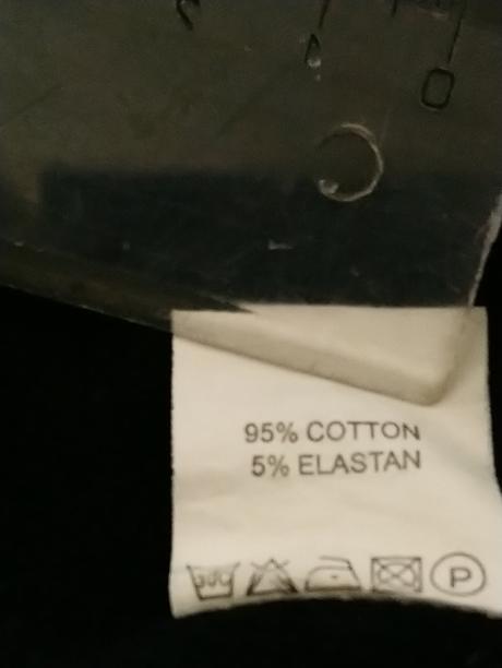 Dámsky čierny elastický top, esitt, s