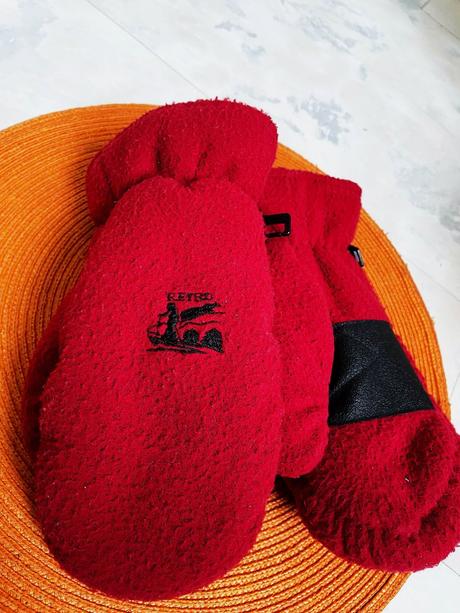 Hrubé duplované rukavice,