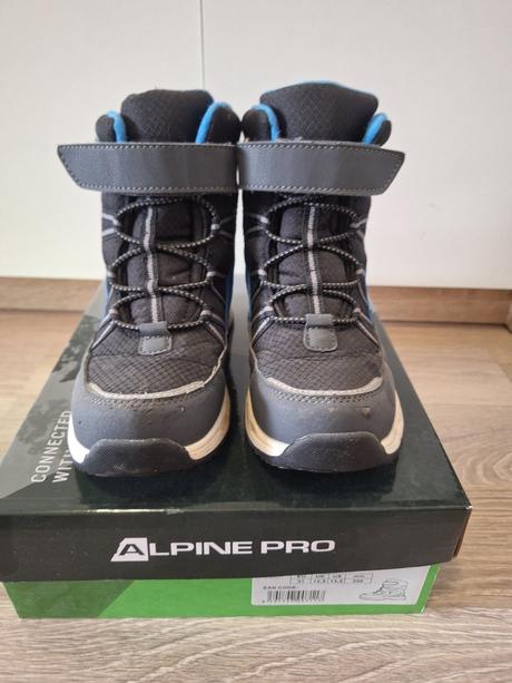 Detská zateplená zimná obuv alpine pro colpo, alpine pro,31