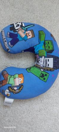 Minecraft vankúš do auta,