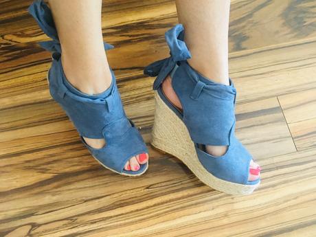 Letné sandále na platforme, 37