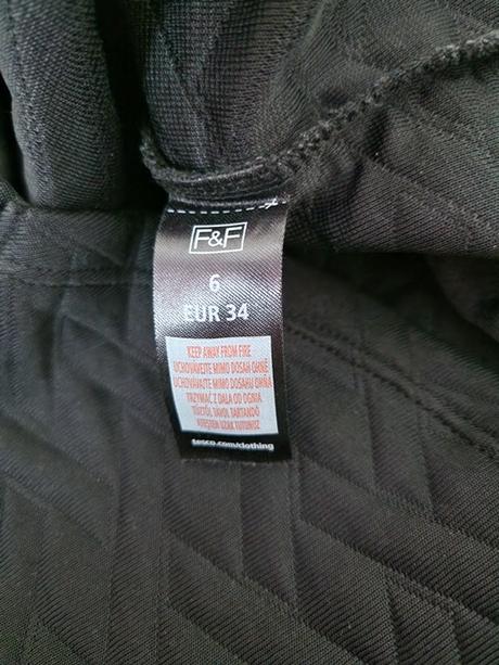 F&f tričko so štrasovým golierom, f&f,xs