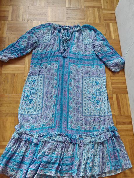 Zara vykročivé letné vzdušné hebunkej šaty, zara,l