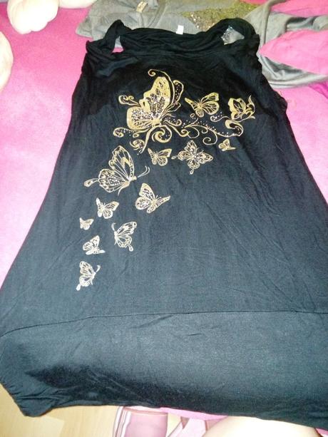 Top s motylmi, fishbone,m