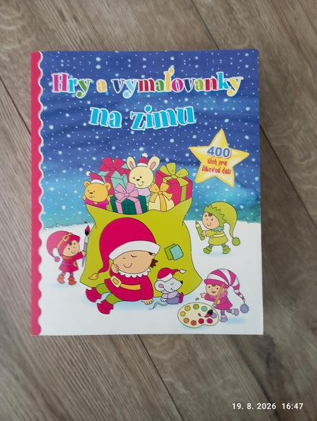 Hry a vymaľovanky na zimu, 