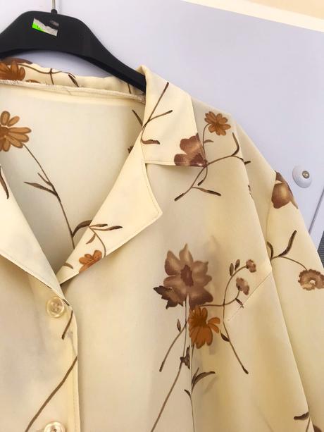 Ľahká kvetovaná blúzka, xxl