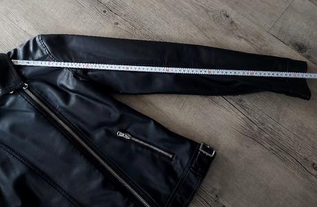 Dievčenská koženková bunda, 170