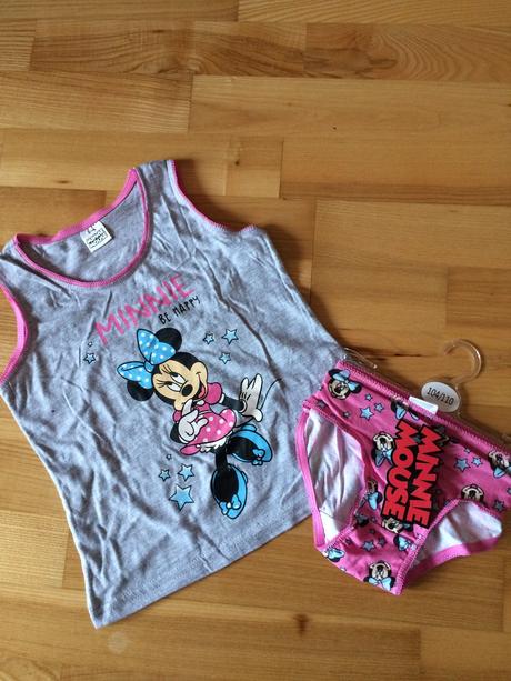 Súprava spodného prádla minnie mouse - 2 farby., disney,104 - 134