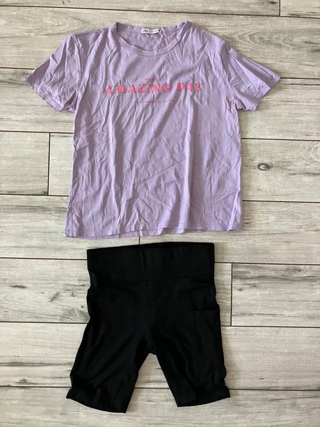 Kratasy+tricko, zara,s