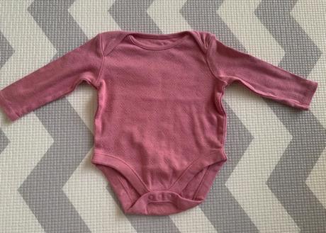 Bavlnené body s dlhým rukávom, f&f,68