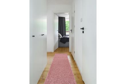 Behúň soffi shaggy 5cm svetlo ružový - 60x300 cm, 