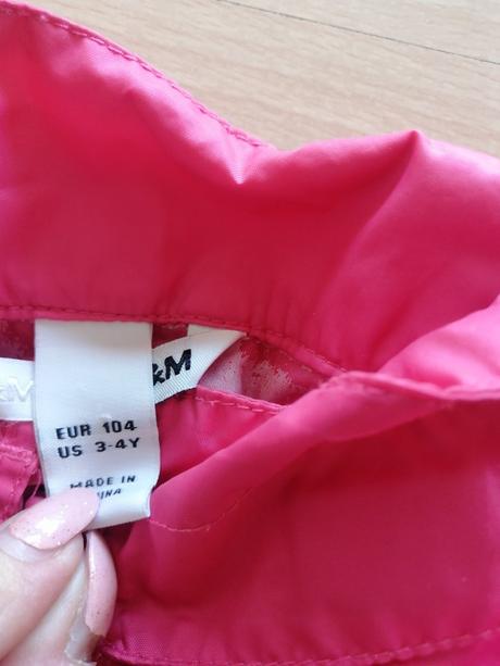 Cyklisticka bunda, h&m,104