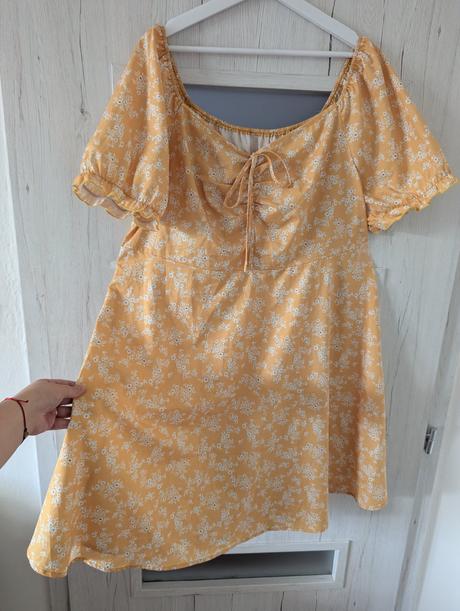 Nové letné kvietkované šaty 48, 48 / 4xl / xxxl