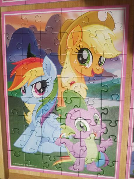 Puzzle my little pony 4 in 1, 