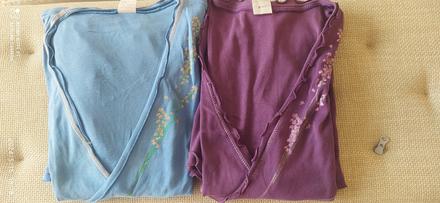 Dve nočné košele na kojenie, muzzy,38