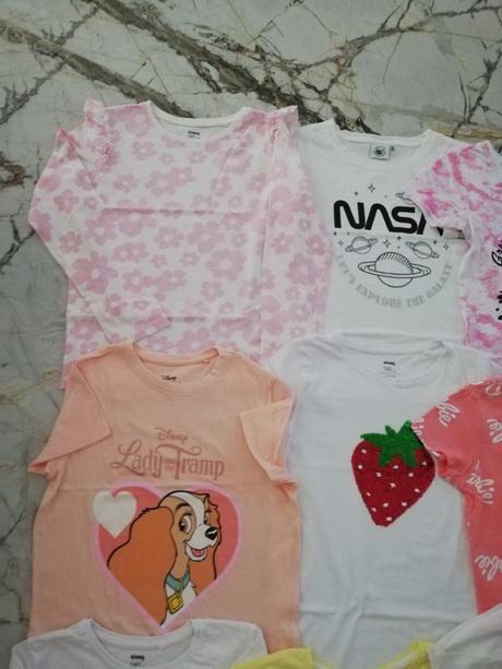 Tričká pre dievča veľkosť 134-140, 134