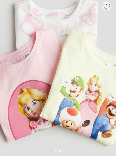 Tricko frozen elsa/ peach 122/128, h&m,122