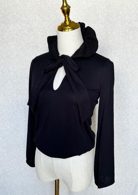 Emporio armani úpletová blúzka /top, 36