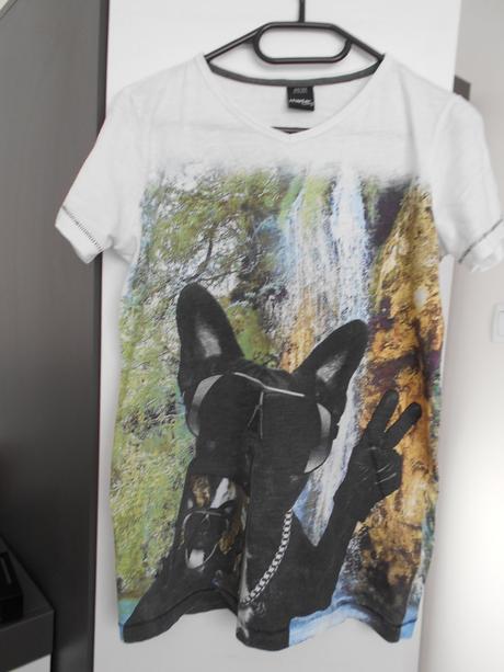 Predám tričko s krátkym rukávom zn. chapter young, takko,164