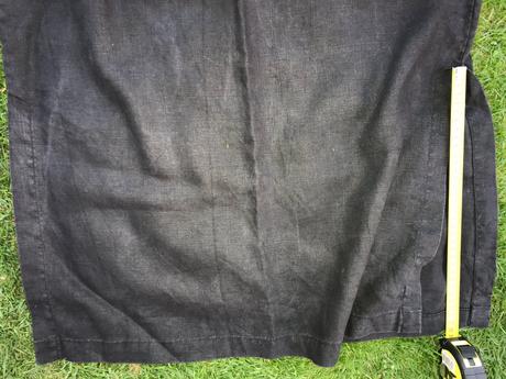 Dlhá sukňa z vrecoviny, 40