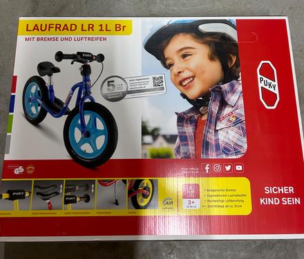 Puky odrazadlo lr 1l s brzdou zelene, puky