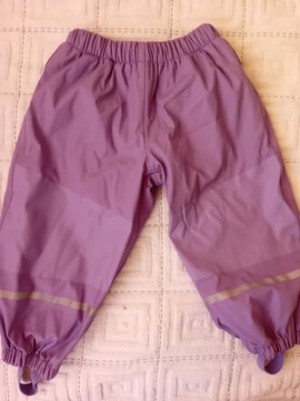 Nohavice zateplene, nepremokave, lupilu,86