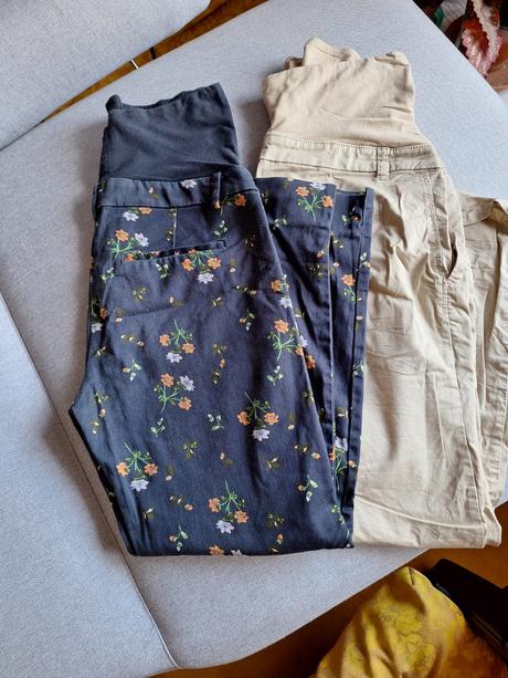 Tehotenské nohavice, h&m,s