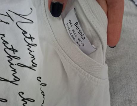 Tričko bershka, bershka,s