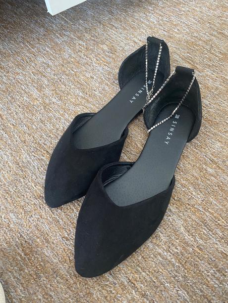 Balerínky/elegantné topánky s remienkom, sinsay,38