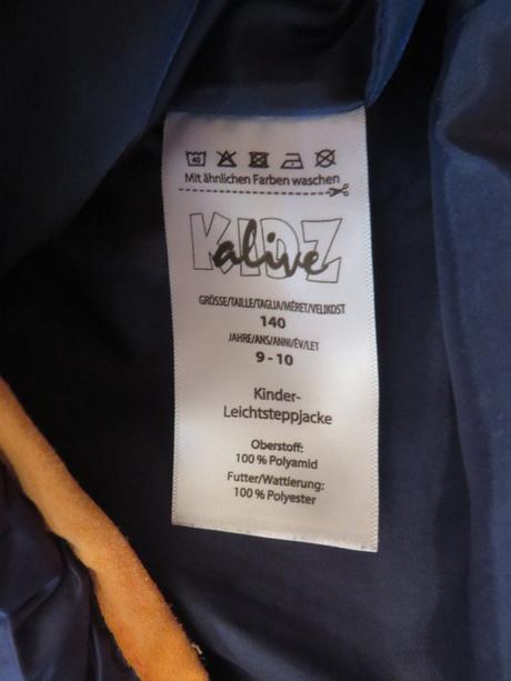 Prešívaná prechodná bunda - veľ. 134/140, alive,134