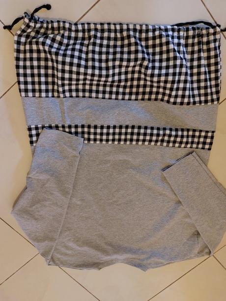 Mikinové šaty / dlhšia mikina, xl