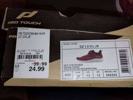 Tenisky na telesnú/ športovej haly 33, 33