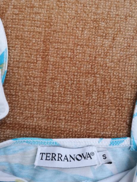 Tielko kvetovy vzor, terranova,s