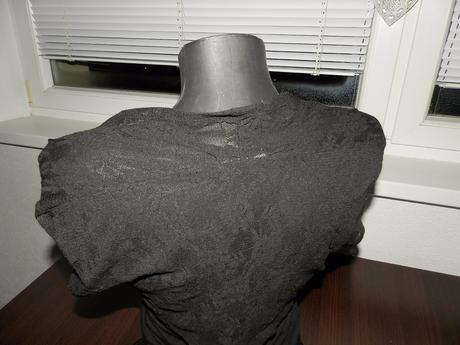 Elastické šaty george s čipkou m/l, george,m