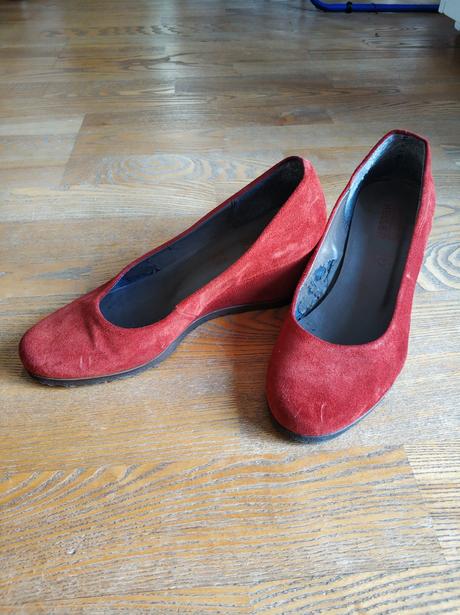 Kožené balerínky, 36