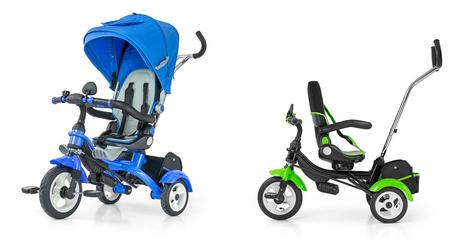 Detská trojkolka tomy -otočné sedadlo,