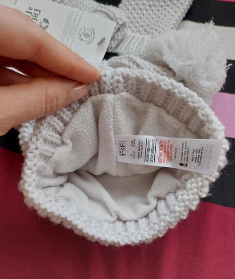 Čiapka a rukavice, f&f,52 / 92