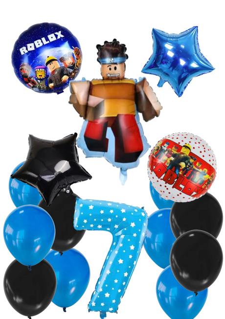 Balóny roblox - až 15/16/17/18 kusov, 