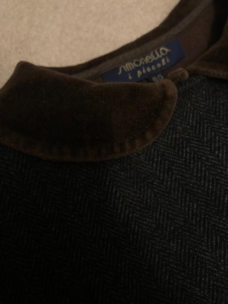 Vlnene saty a bavlnena kosielka 2 ks, 110