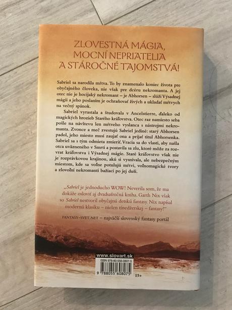 Sabriel 1.diel série staré kráľovstvo,