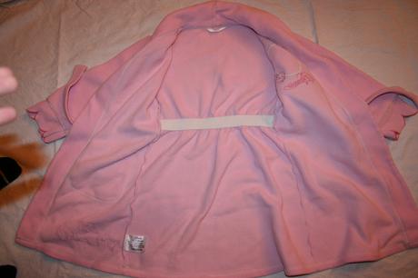 Dievčenský bledoružový župan ladybird, ladybird,128