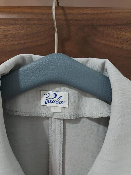 Dámska blúzka (kabátik) svetlosivá č.40, 40