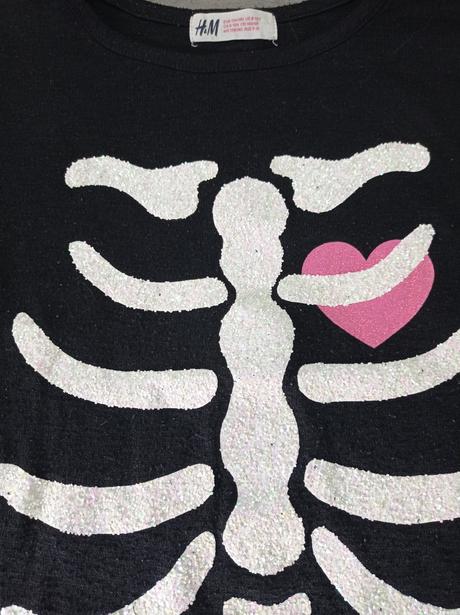 Svetrík kostra 134/140, h&m,134