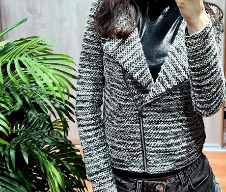 Melírové sako, h&m,s