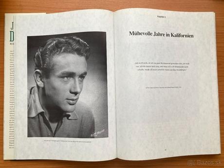 Predám knihu james dean, 