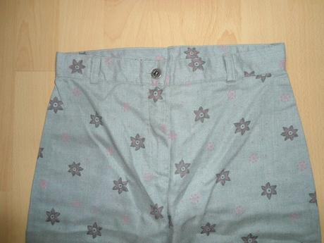 Sive dievcenske nohavice - kvietok sk vyroba, 152